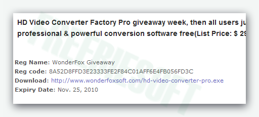 Wonderfox Hd Video Converter Factory Pro 12.0 Serial Key